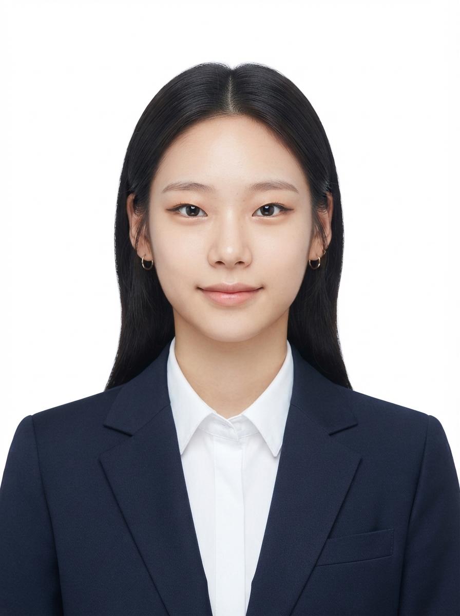 여성 취업용 증명사진 예시