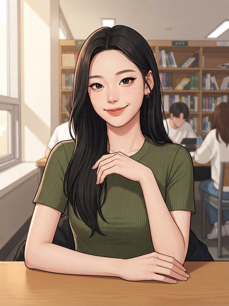 웹툰 주인공 예시